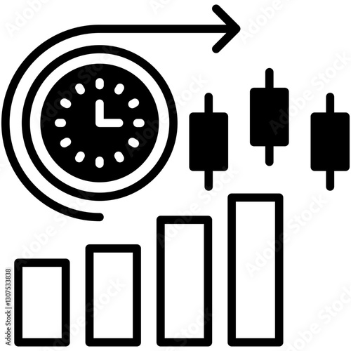 Futures Trading outline icon