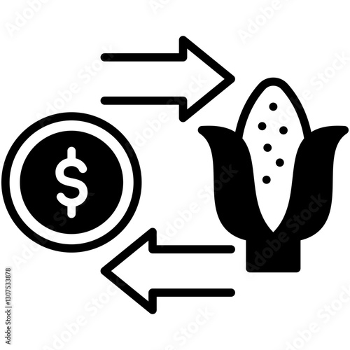 Commodities Trading outline icon