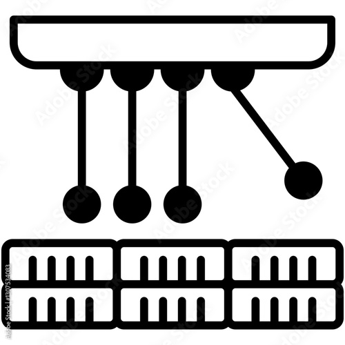 Momentum Investing outline icon