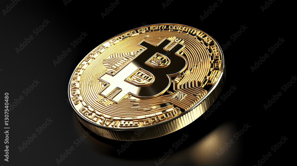 shiny gold cryptocurrency coin with prominent logo, symbolizing digital finance and investment opportunities shiny gold cryptocurrency coin with prominent logo, symbolizing digital finance and investment opportunities