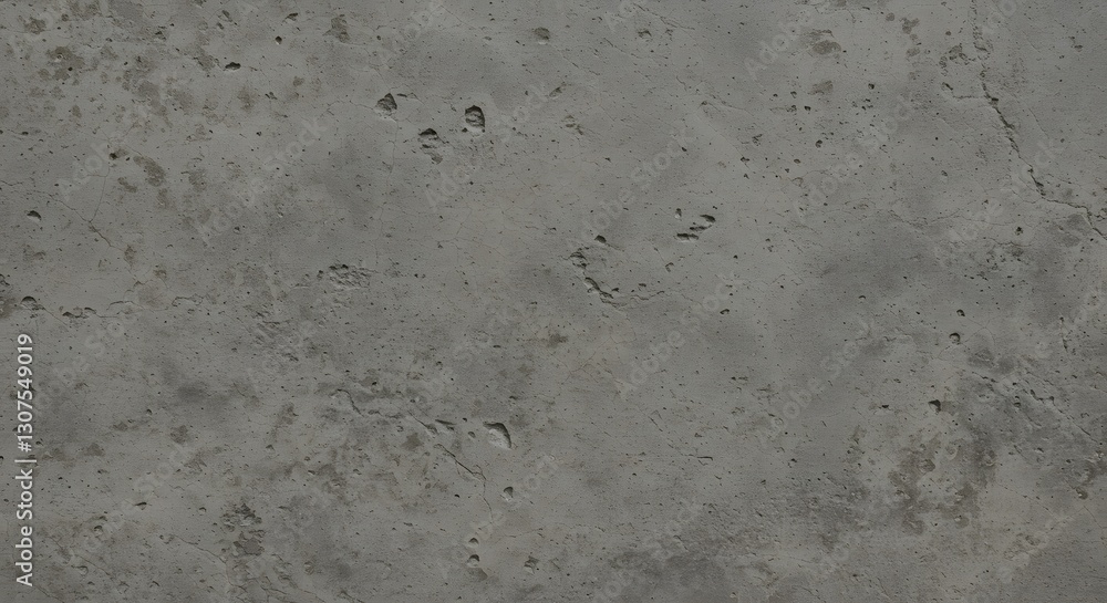 A rough, gray grunge concrete wall texture reveals an aged, dirty surface A rough, gray grunge concrete wall texture reveals an aged, dirty surface