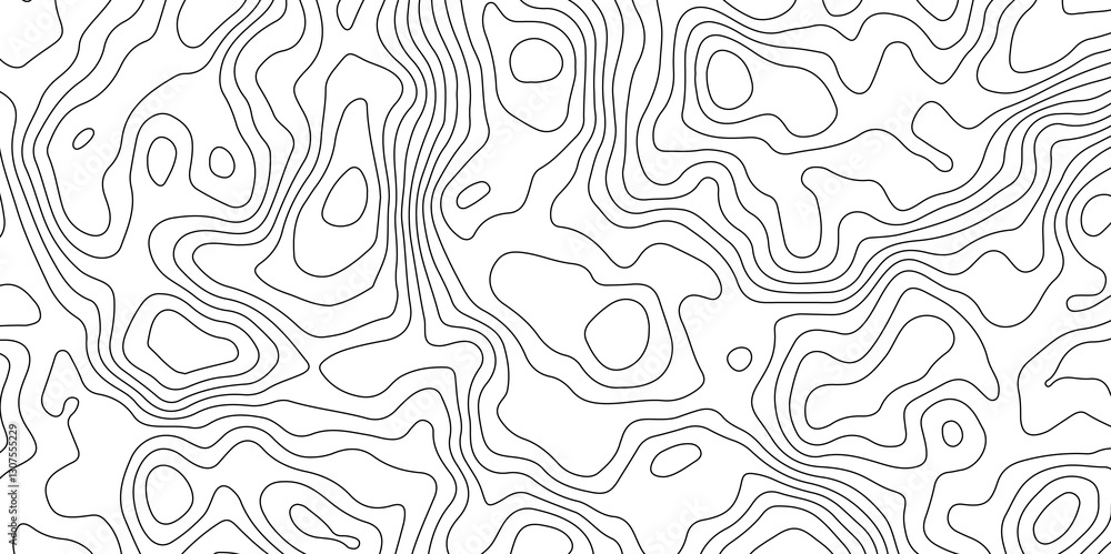 Abstract Topographic Contour Map Pattern Minimalist Geometric Background Abstract Topographic Contour Map Pattern Minimalist Geometric Background