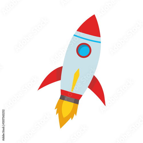 rocket  isolate on transfer background, rocket icon