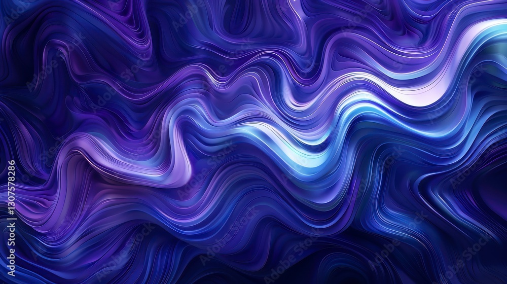 Abstract Swirling Blue Purple and White Glittering Texture Abstract Swirling Blue Purple and White Glittering Texture