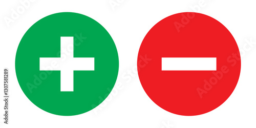 Black circle math icons set. Plus, minus, multiplication, equal icons.
