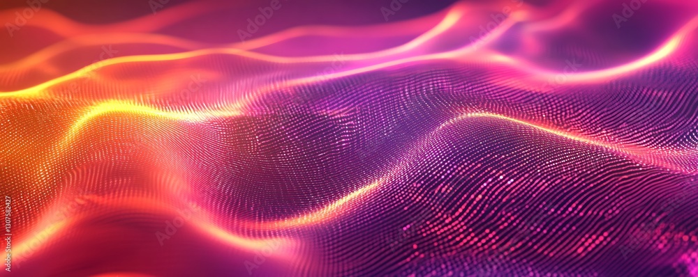 Abstract Glowing Waves: An artistic display of vibrant, dynamic waves of light with a spectrum of colors, suggesting movement and energy Abstract Glowing Waves: An artistic display of vibrant, dynamic waves of light with a spectrum of colors, suggesting movement and energy