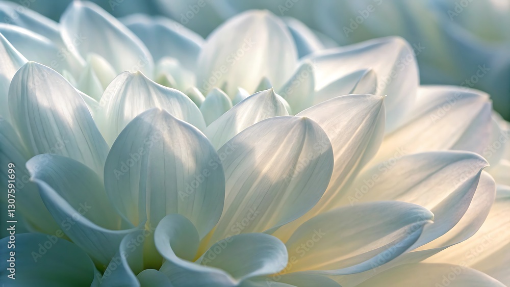 Fototapeta premium White Flower Close-Up Tile