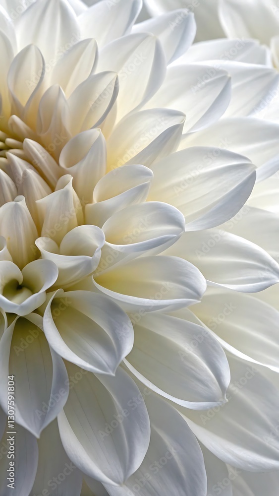 Fototapeta premium White Flower Close-Up Tile