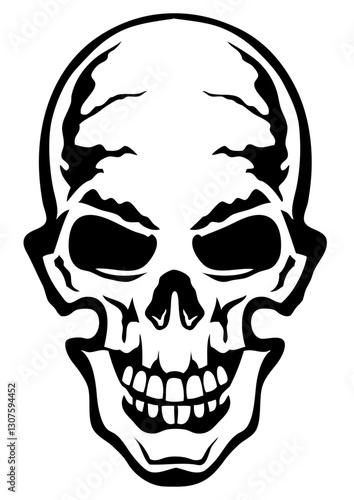 gothic gothique tete de mort crane