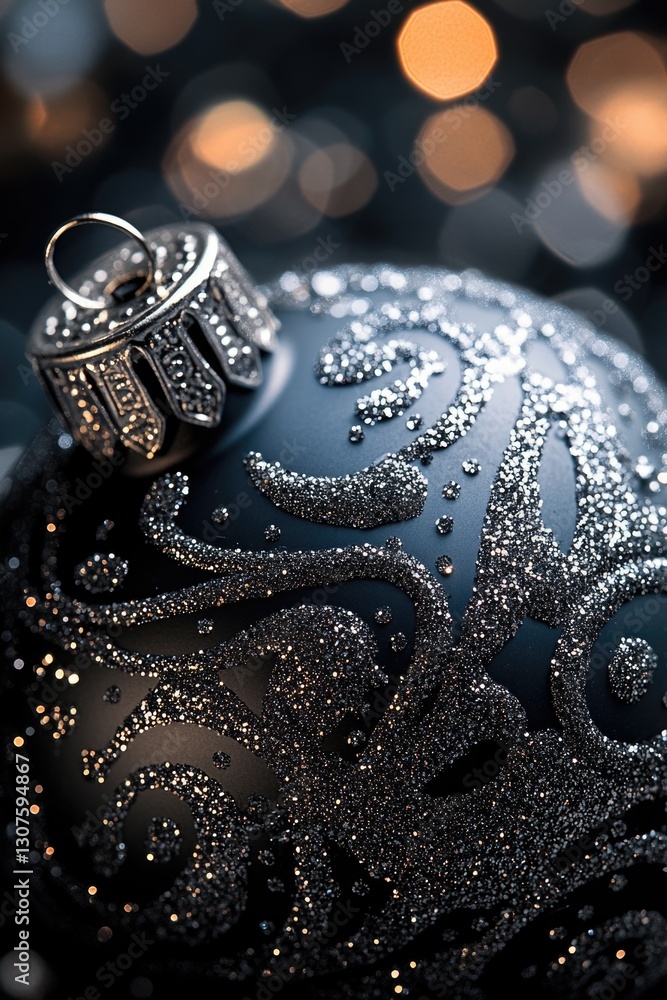 Fototapeta premium Christmas Ornament with Ring