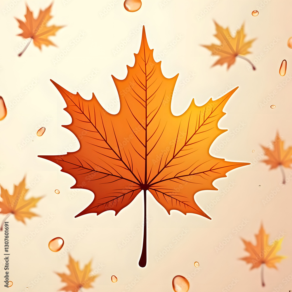 Obraz premium autumn leaves background