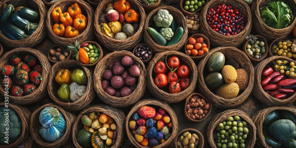 Fresh produce baskets Fresh produce baskets