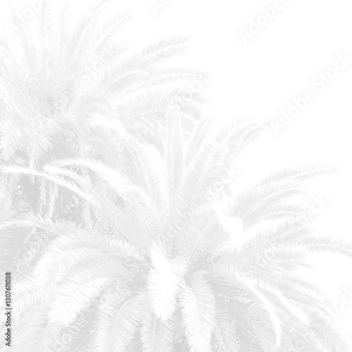 abstract palm dates tree background.vector illustration