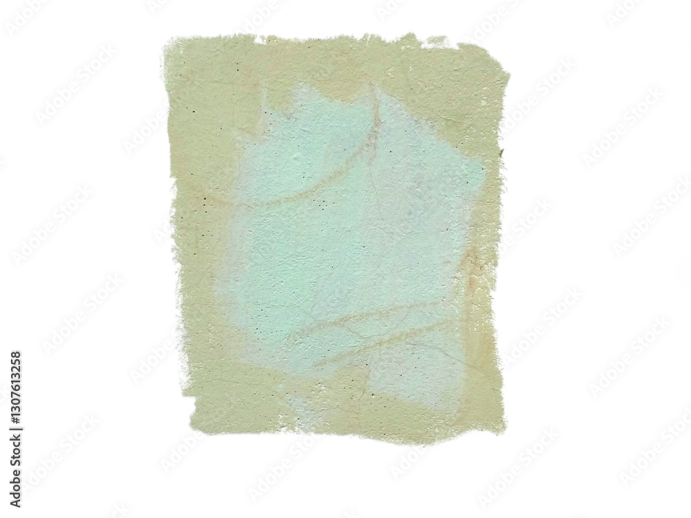 Obraz premium Abstract art featuring textured, pasteltoned shapes. Suggestive of fragments or memories, evoking feelings of nostalgia and fragility.