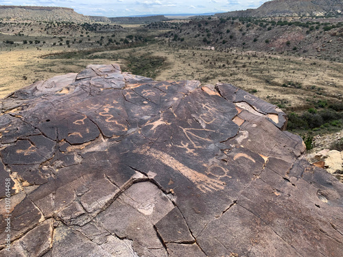 Fotografie Zia Pueblo Petroglyphs