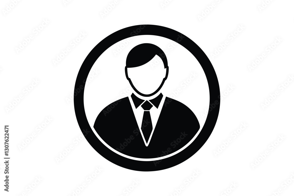 manager profile vector icon.User icon vector for web, computer and mobile app manager profile vector icon.User icon vector for web, computer and mobile app