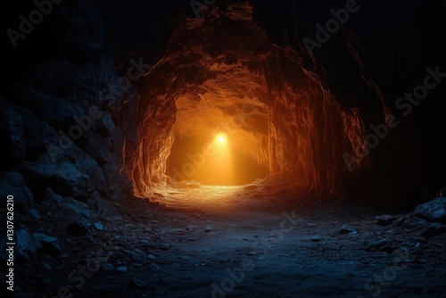 Mystical Cave Entrance