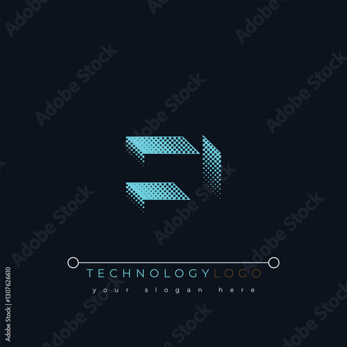 F and I logo design. FI abstract technology logo. This logo design is the process of creating a visual symbol that represents a brand, company, or individual.