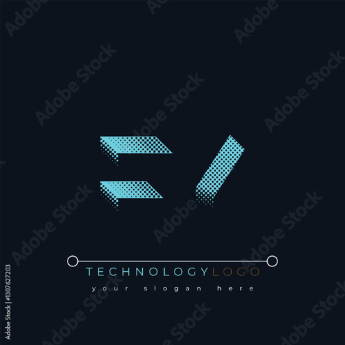 F and Y logo design. FY abstract technology logo. This logo design is the process of creating a visual symbol that represents a brand, company, or individual.