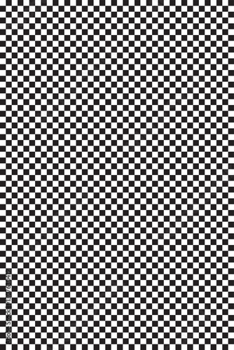 Obraz na płótnie seamless pattern of black and white squares arranged in a checkerboard pattern w salonie