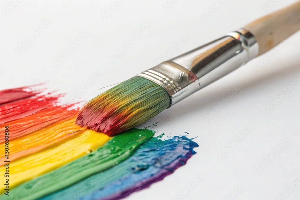 Obraz premium brush and paint