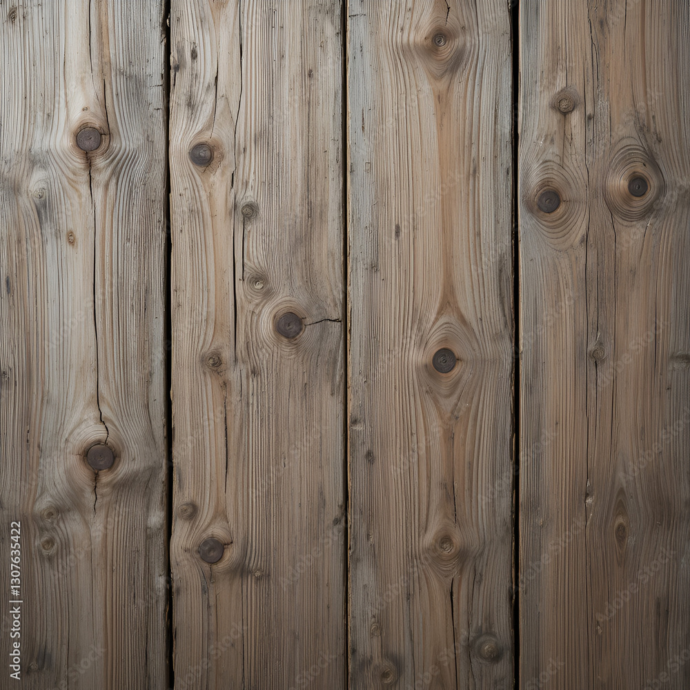 Rustic Weathered Wooden Plank, Overhead View of Aged Wood Texture on White Background Rustic Weathered Wooden Plank, Overhead View of Aged Wood Texture on White Background