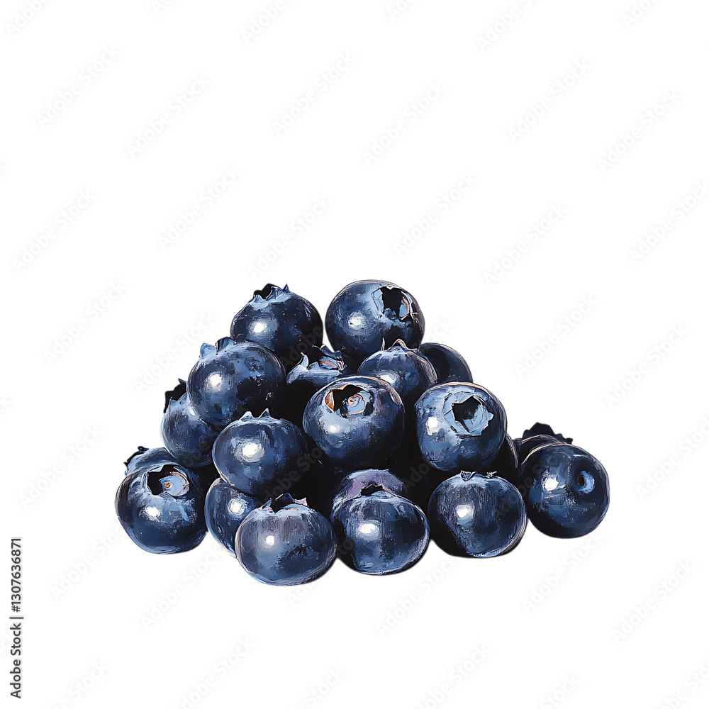 Plump and Fresh Blueberries Plump and Fresh Blueberries