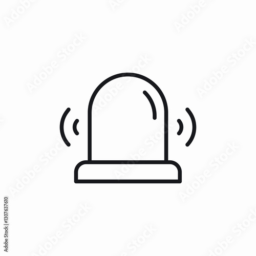 alert flash icon sign vector