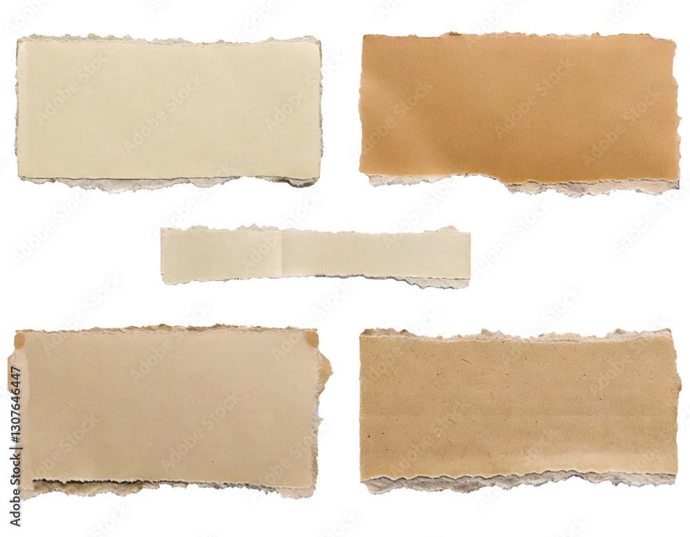 set of paper ripped edge for scrapbook cutout isolated on transparent png set of paper ripped edge for scrapbook cutout isolated on transparent png