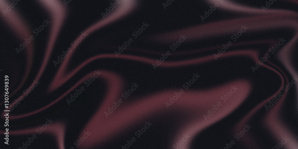 Obraz premium Luxurious Draped Dark Maroon Silk Fabric Texture