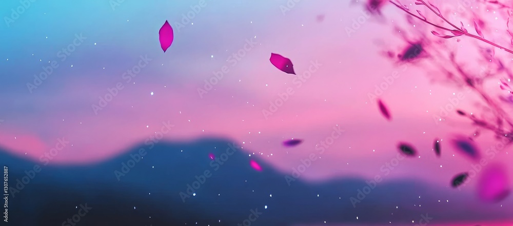 Envision a Futuristic Abstract Birthday Background Enriched with Neon Shapes and Holographic Confetti Envision a Futuristic Abstract Birthday Background Enriched with Neon Shapes and Holographic Confetti