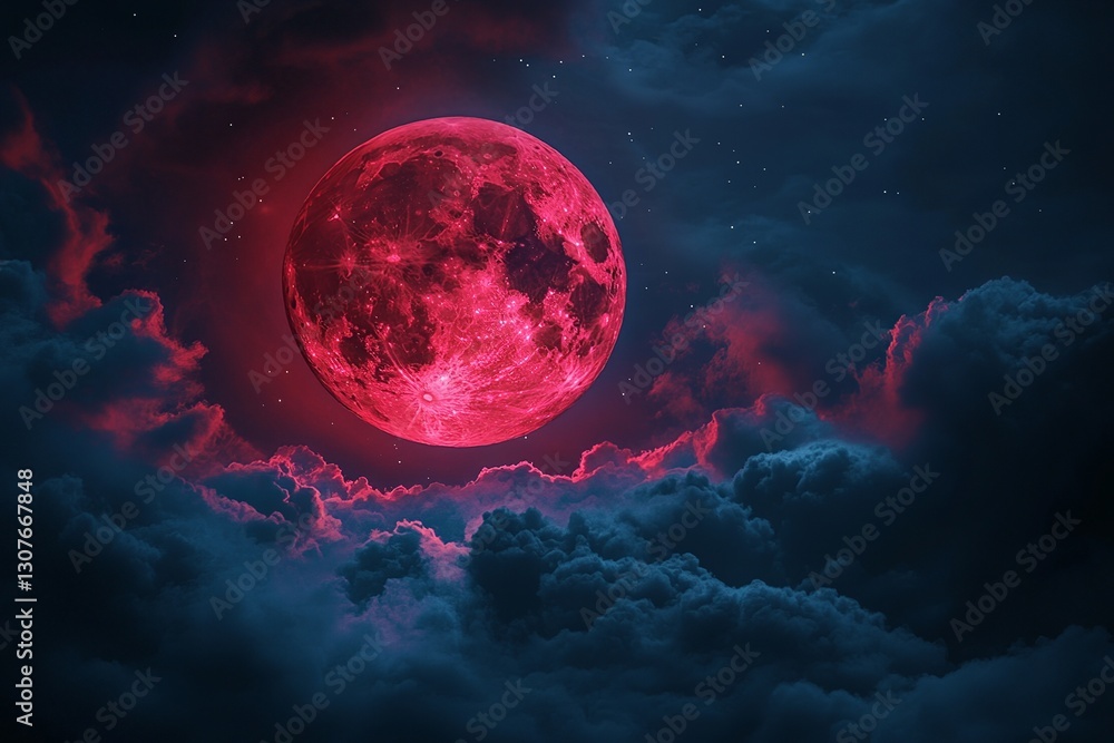 A dramatic Blood Moon glowing red in the night sky, symbolizing the apocalyptic prophecy from the Bible.
A dramatic Blood Moon glowing red in the night sky, symbolizing the apocalyptic prophecy from the Bible.