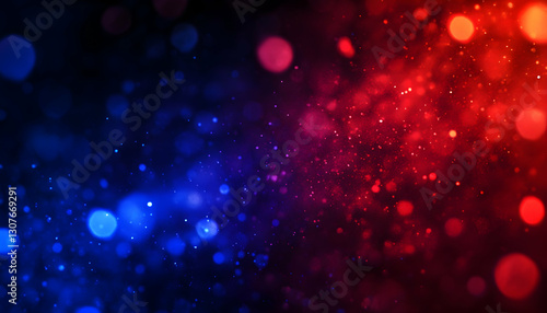 Red and blue police lights background image