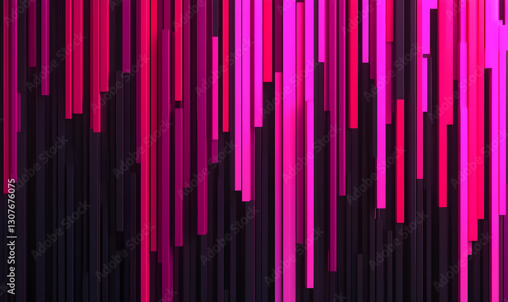 Vibrant Vertical Lines in Shades of Pink and Black on Abstract Background Vibrant Vertical Lines in Shades of Pink and Black on Abstract Background