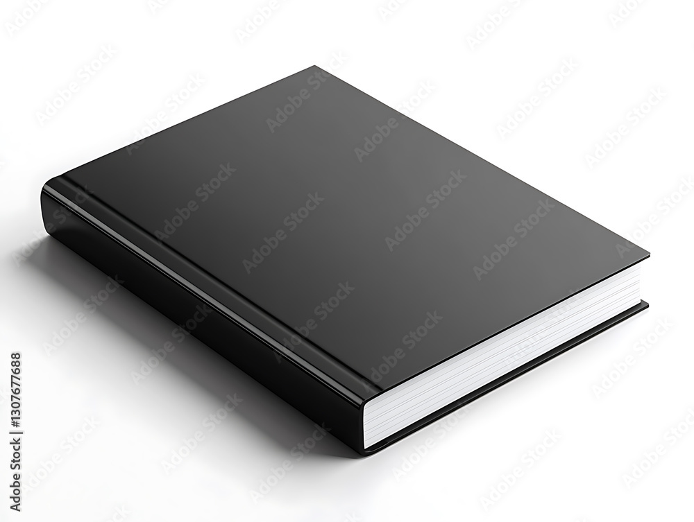 black hardcover book isolated on white background for design and mockups, paperback book cover mockup black hardcover book isolated on white background for design and mockups, paperback book cover mockup