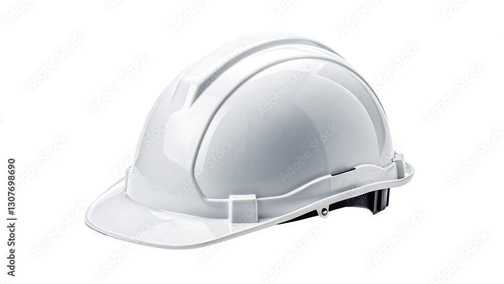 White Hard Hat 3D Model Isolated on Transparent Background, Safety Gear, Construction, Hard hat, PPE, Safety equipment White Hard Hat 3D Model Isolated on Transparent Background, Safety Gear, Construction, Hard hat, PPE, Safety equipment