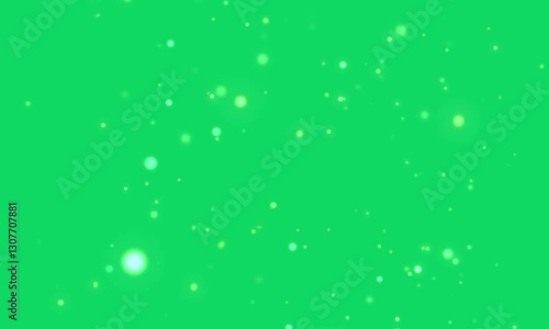 abstract background with bubbles , exploded on green screen 