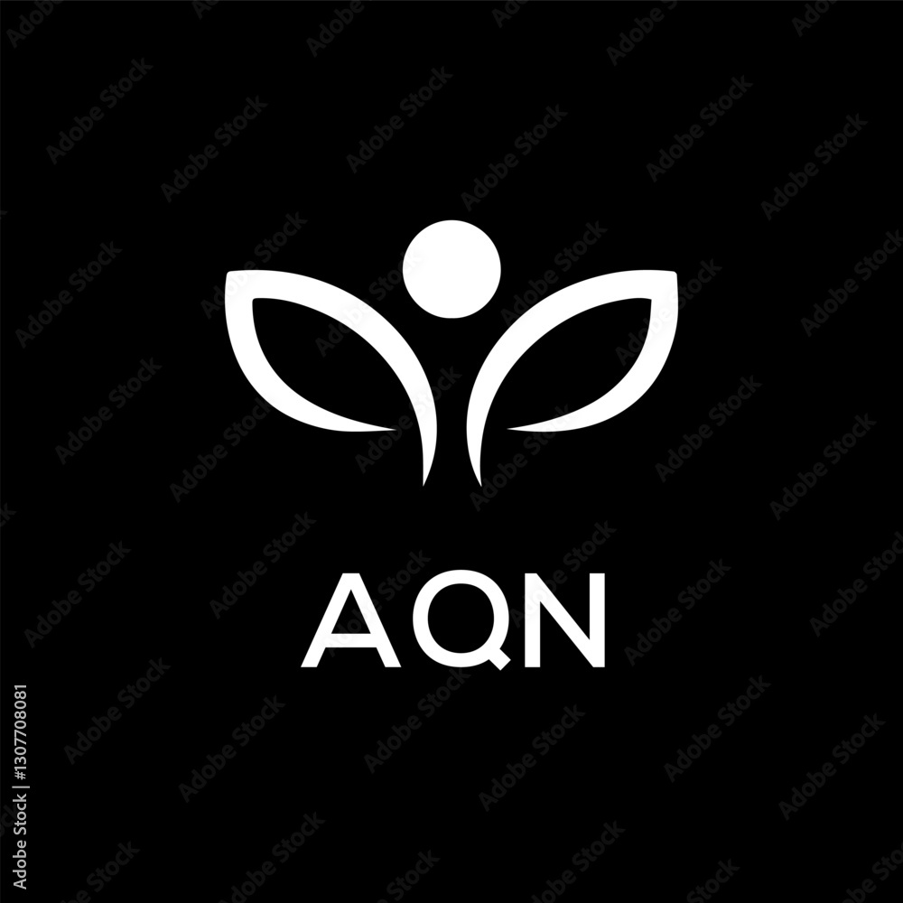 AQN Letter Initial Logo Design Template Vector Illustration AQN Letter Initial Logo Design Template Vector Illustration