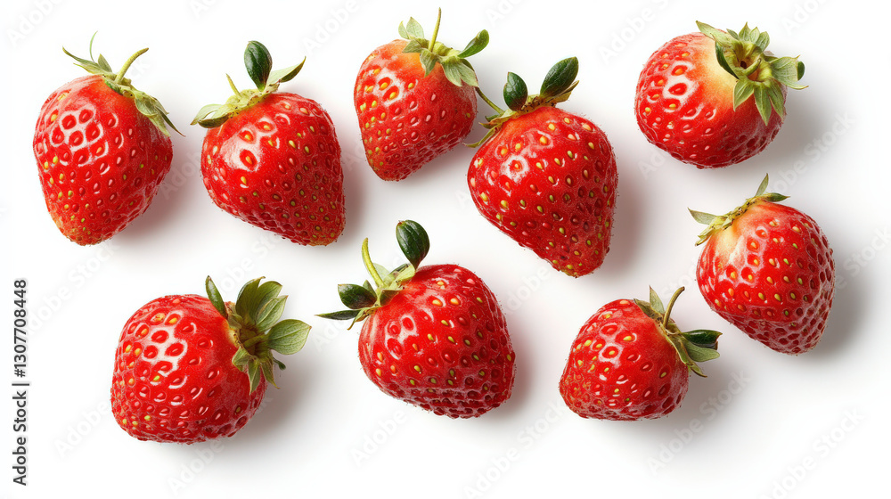Strawberry isolated on a white background Strawberry isolated on a white background