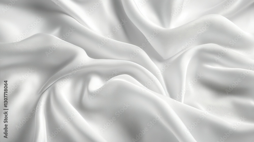 Obraz premium Abstract luxury white fabric texture background