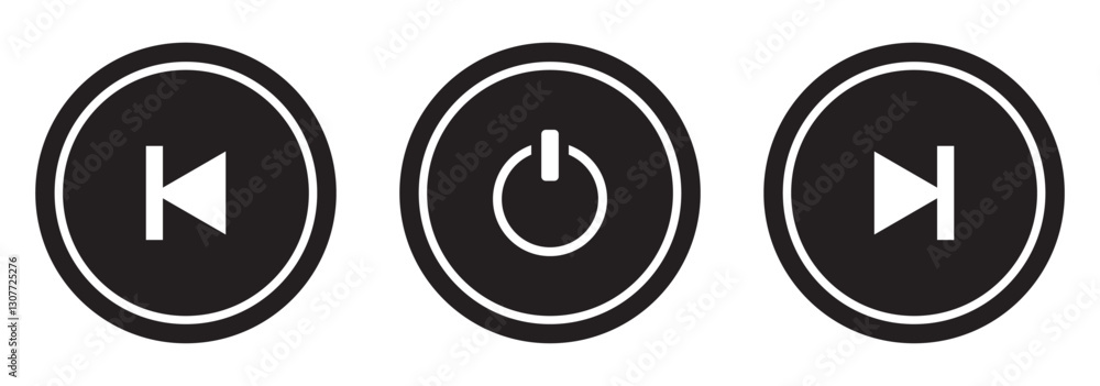 Play button icons. Silhouette of video play icon set. Black play video symbol isolated on white background. Digital web vector. EPS 10 Play button icons. Silhouette of video play icon set. Black play video symbol isolated on white background. Digital web vector. EPS 10