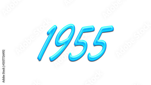 Glowing blue effect of number 1955 on white background. Free Download Glowing blue effect of number 1955 on white background. - GFXLoad