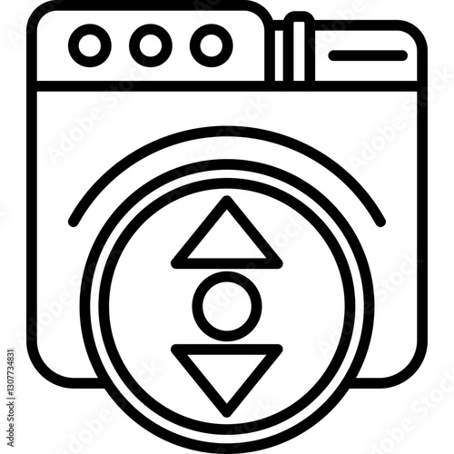 Scroll bar Icon