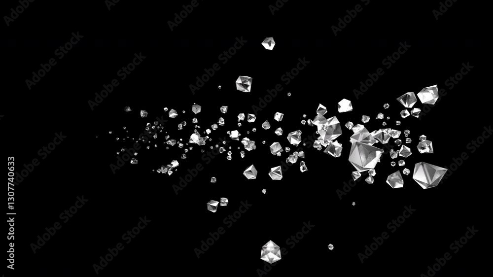 Gravel Crystal Rotating Gravel Crystal Rotating