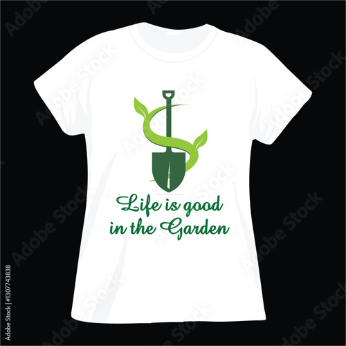Gardening T-shirt Design, T Shirt,  Vector,  T Shirt Design.
