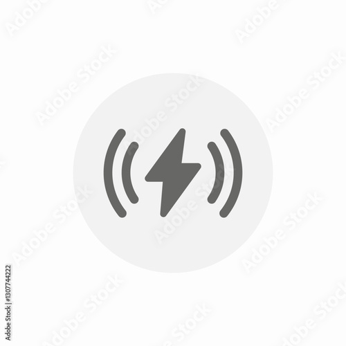 supply power icon sign vector