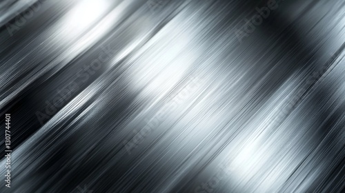 Brushed metal texture with motion blur effect