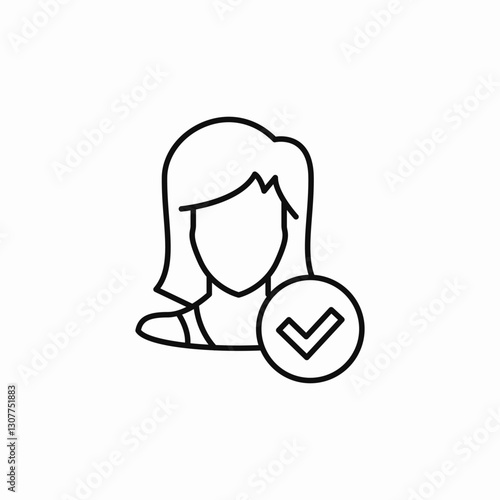 member account add icon sign vector