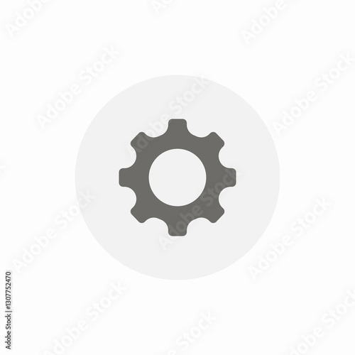 page settings icon sign vector