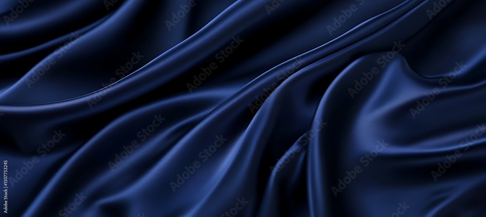 Fototapeta premium Deep Indigo Blue Matte Background with a Smooth and Rich Texture for an Elegant and Sophisticated Aesthetic Design